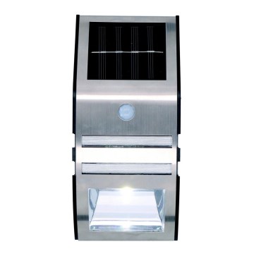 Grundig - Applique murale solaire avec détecteur de mouvement et de crépuscule LED/1xAA 600mAh IP64