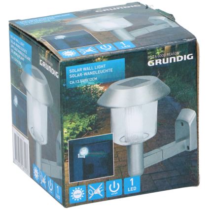 Grundig - Applique murale solaire LED/1,2V