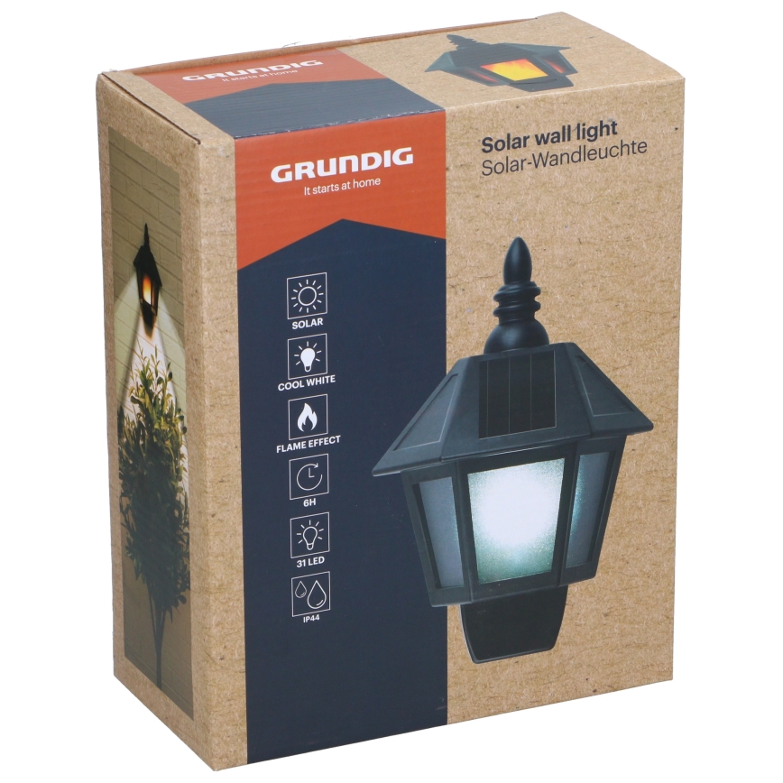 Grundig - Applique murale solaire LED/1,2V IP44