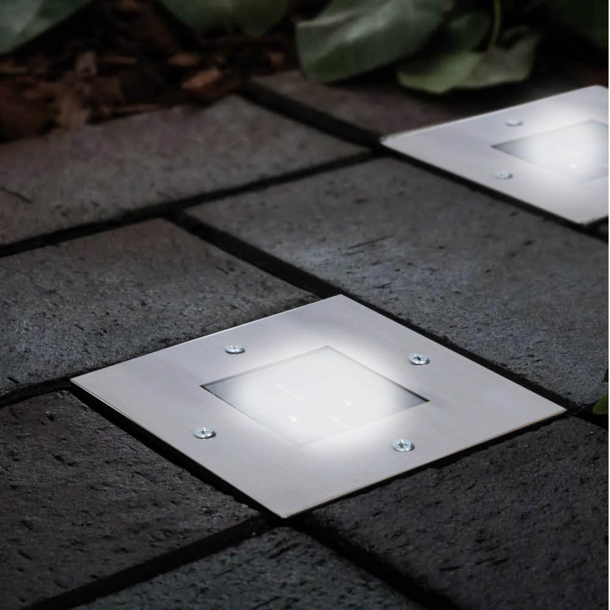Grundig - Applique encastrée solaire LED 2xLED/1,2V 600 mAh IP44