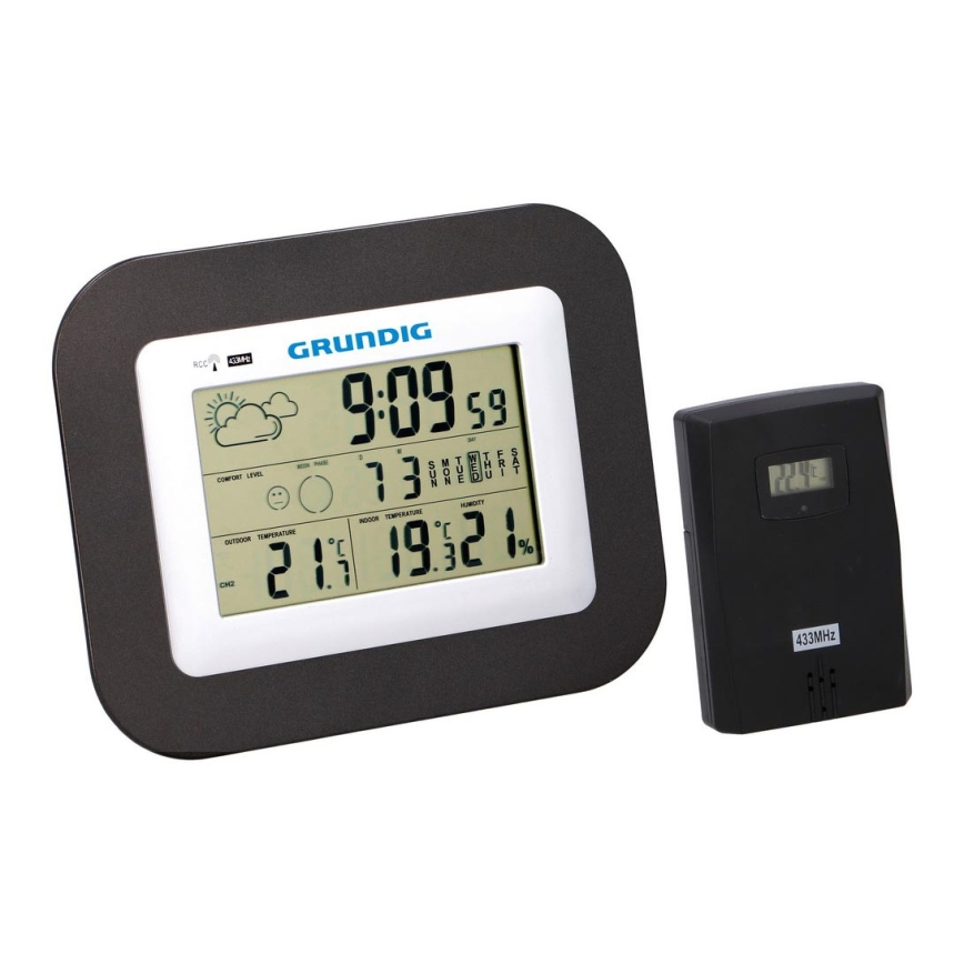 Grundig - Draadloos Weerstation 4xAAA