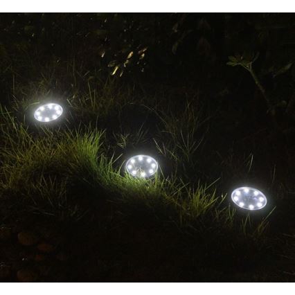 Grundig - Éclairage solaire 8xLED/1xAA 600 mAh