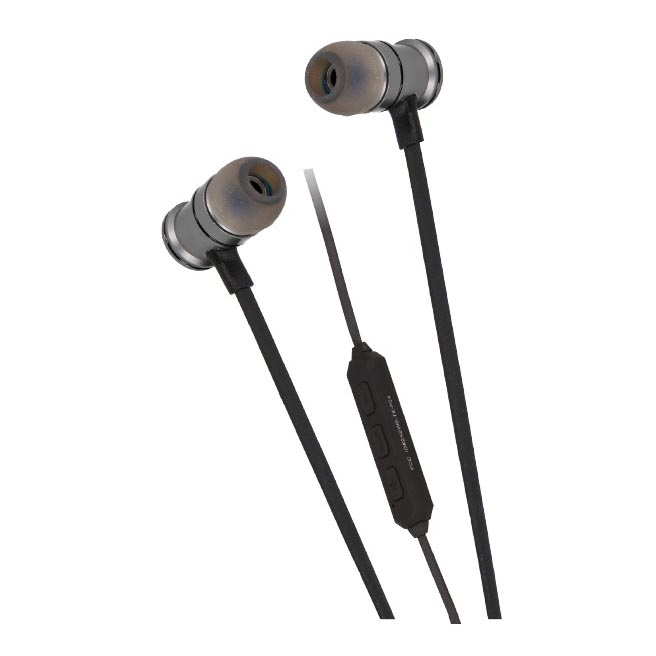 Grundig - Écouteurs Bluetooth avec microphone noir