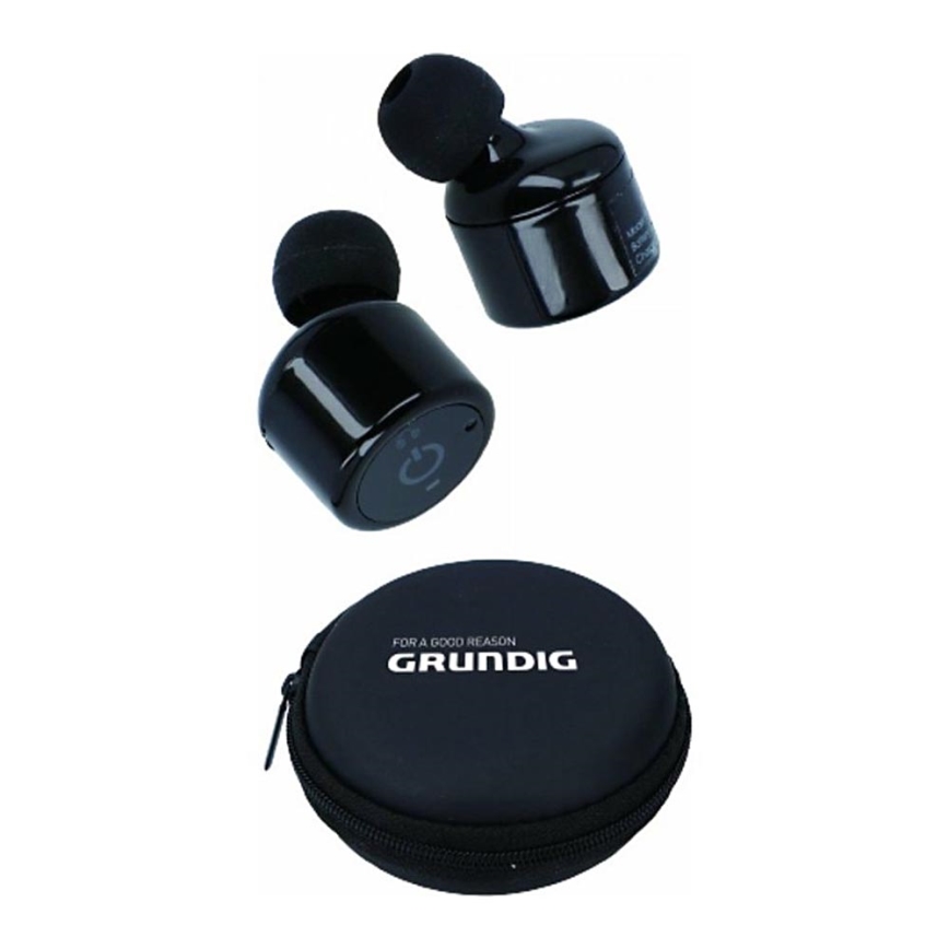 Grundig - Ecouteurs sans fil Bluetooth noir