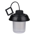 Grundig - Lampe de camping LED, 3×AA, 3000/4500/6000 K, IP44, noire
