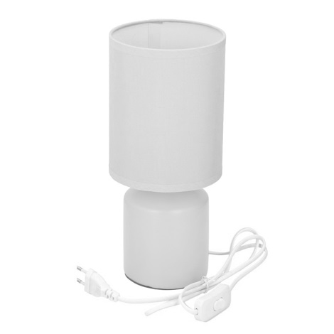 Grundig - Lampe de table 1xE27/40W/230V blanche