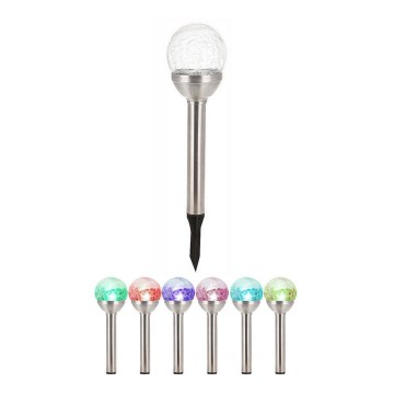 Grundig - Lampe solaire LED 1,2 V 600 mAh multicolore