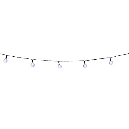 Grundig - Dimbaar LED zonne-lichtsnoer 50xLED/8 functies 9,35m warm wit 1200 mAh IP44 + afstandsbediening