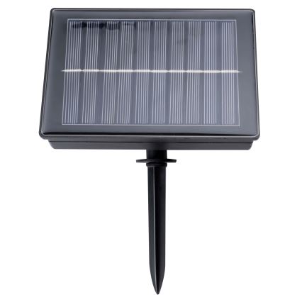 Grundig - LED dimbare solarverlichting 50xLED/8 functies 9,35m warm wit 1200 mAh + afstandsbediening