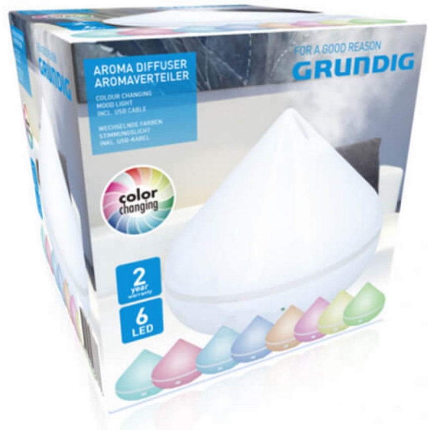 Grundig - LED RGB Aroma diffuser 6xLED/USB