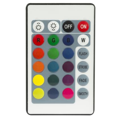 Grundig - LED RGB dimbare strip 5m LED/24W/230V + afstandsbediening IP44