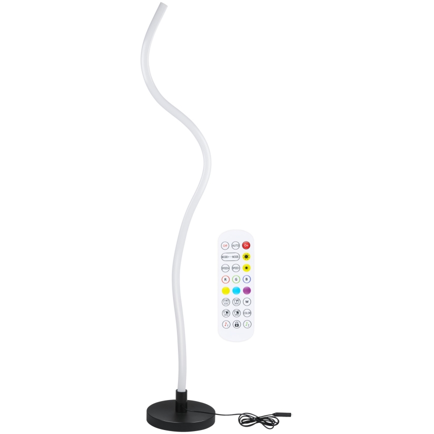 Grundig - LED RGB dimbare vloerlamp LED/5W/5V + afstandsbediening