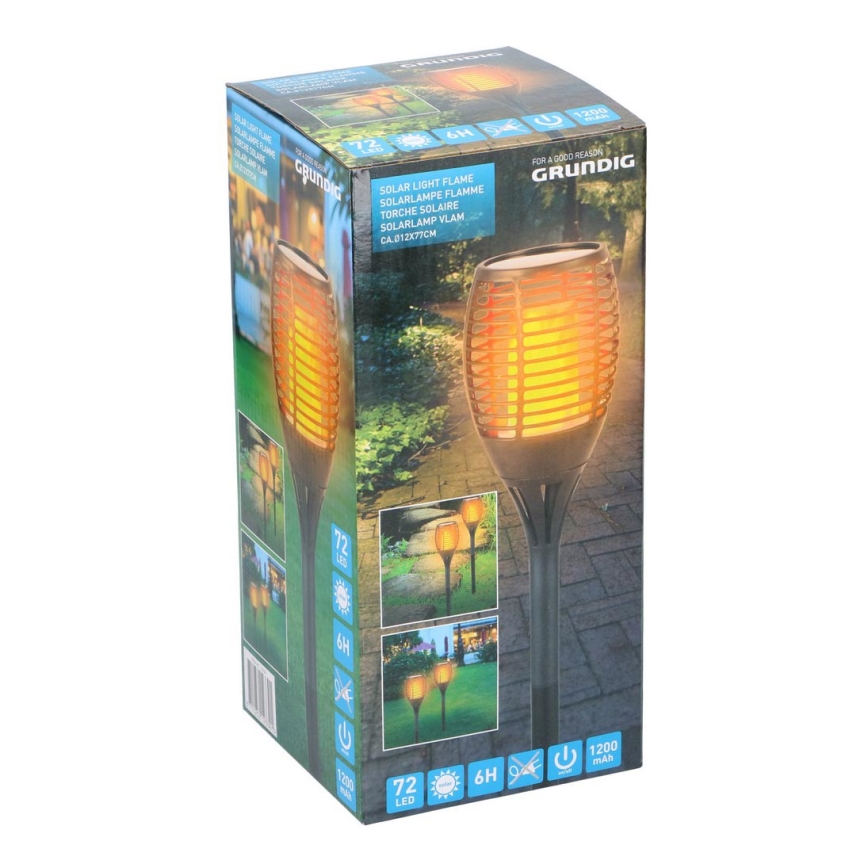 Grundig - LED Solar lamp LED / 1x AA