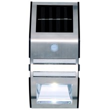 Grundig - LED Solar wandlamp met sensor 1xLED IP44