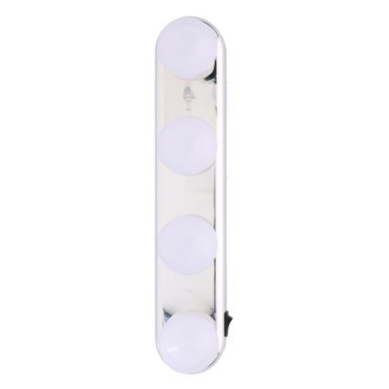 Grundig - LED Spiegel Verlichting 4xLED/4xAA