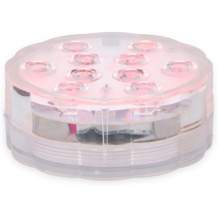 Grundig - ENSEMBLE de 3 luminaires LED RGBW dimmables LED/3W/3xAAA IP65 + télécommande