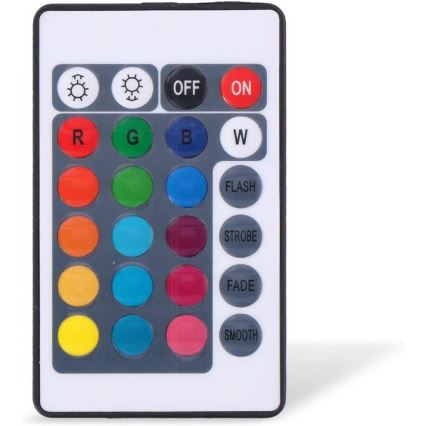 Grundig - ENSEMBLE de 3 luminaires LED RGBW dimmables LED/3W/3xAAA IP65 + télécommande