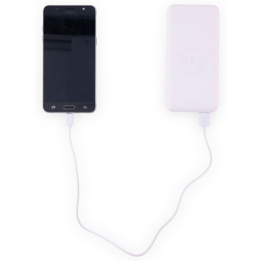 Grundig - Power Bank 8000 mAh/5V met draadloos opladen