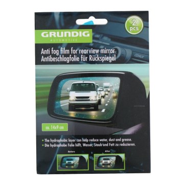 Grundig - SET 2x Anti-Vocht Sticker voor Spiegels