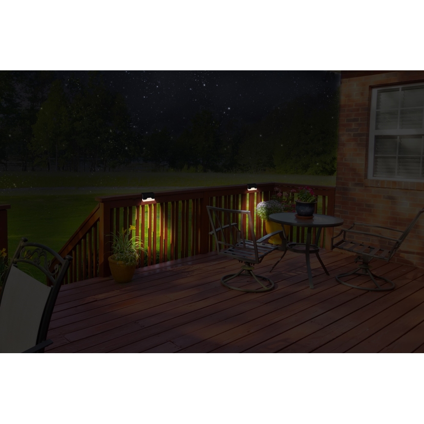 Grundig - SET 4x LED Solar wandlamp LED/1,2V IP44