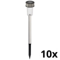 Grundig - SET van 10x LED Zonne-energie lamp LED/1,2V 40 mAh IP44