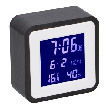 Grundig - Weerstation met LCD Scherm en Wekker 2xAA