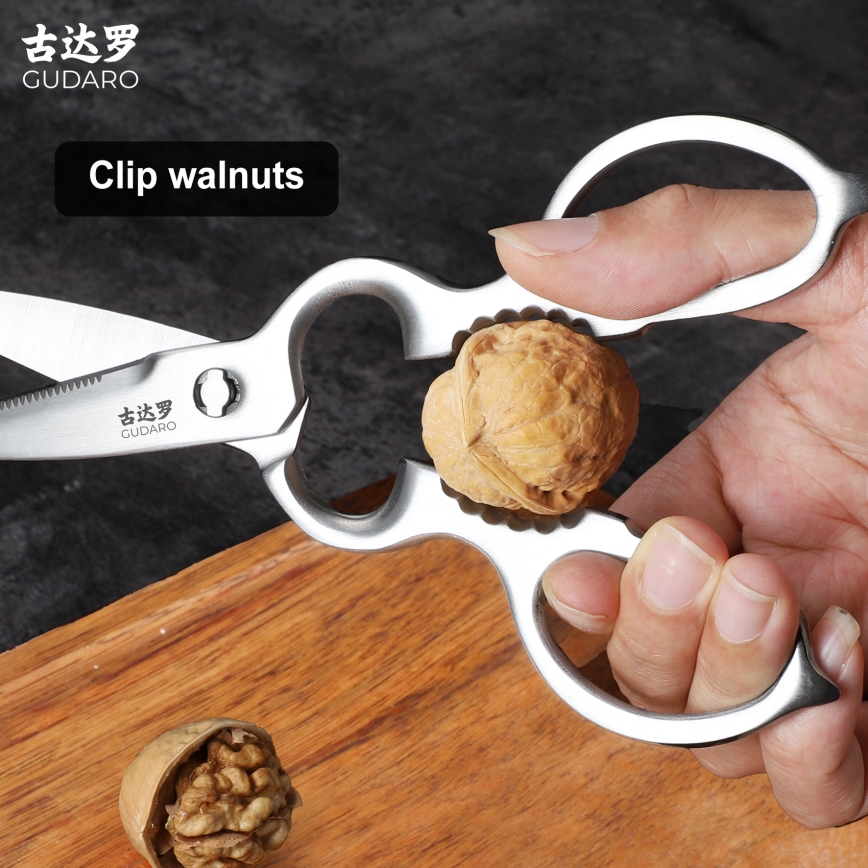 Gudaro - Ciseaux à volaille RONIN 20,6 cm en acier inoxydable