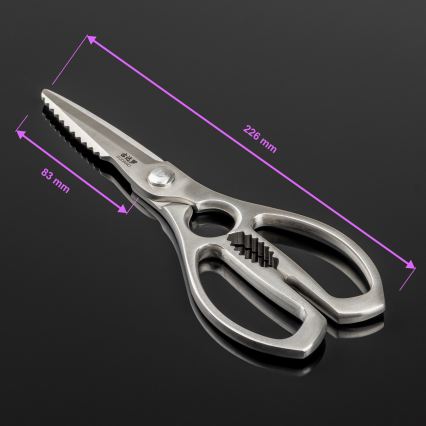 Gudaro - Ciseaux à volaille RONIN 22,6 cm en inox