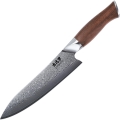 Gudaro - Couteau de chef en acier damassé TAKUMI 8