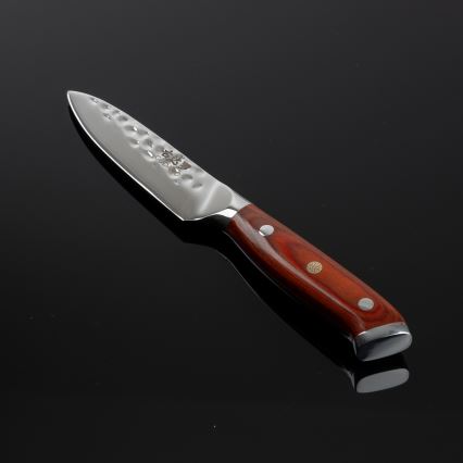 Gudaro - Couteau de cuisine damassé MIYABI 3,5, 67 couches d'acier, longueur 9,5 cm