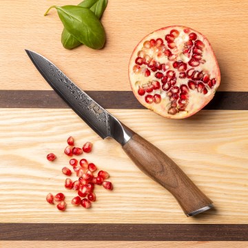 Gudaro - Couteau de cuisine polyvalent damassé TAKUMI 5