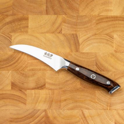 Gudaro -Damast fruitmes FENG 3,5, 67 lagen staal, lengte 9,5 cm