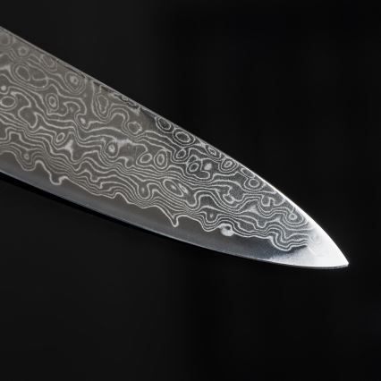 Gudaro - Damast-keukenmes HIKARI 3,5, 67-laags damaststaal, lengte 9,5 cm