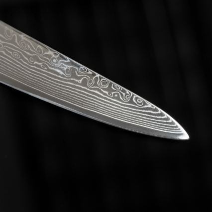 Gudaro - Damast universeel keukenmes SHIRO 5, 67 lagen staal, lengte 12,5 cm