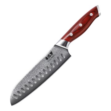 Gudaro - Damast Santoku keukenmes KENSHO 7