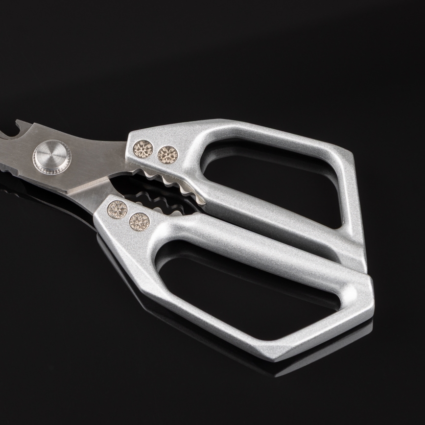 Gudaro - Gevogelteschaar SHOGUN 23,3 cm zilver