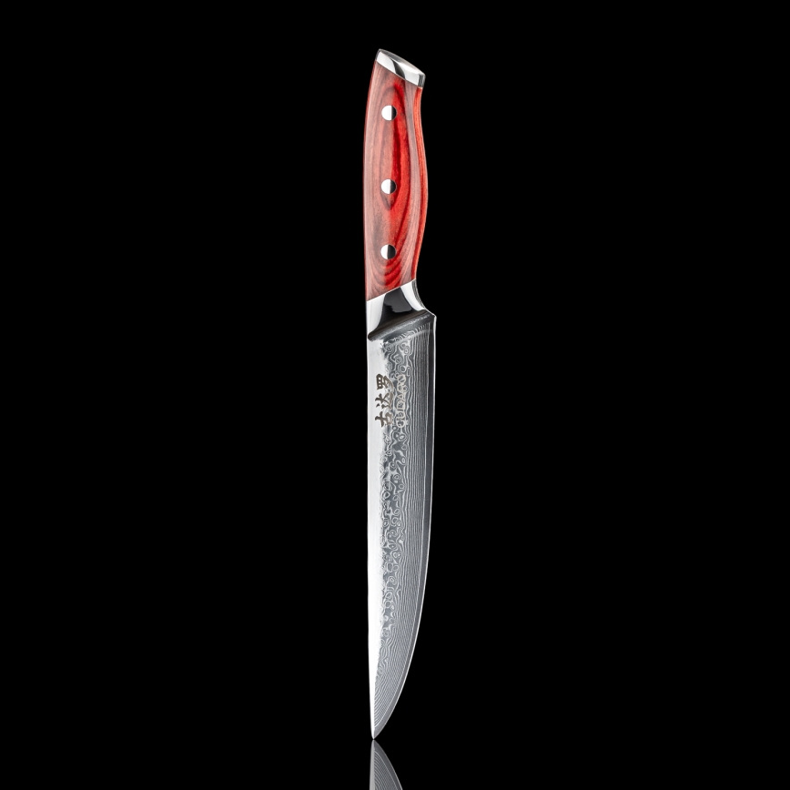 Gudaro - KENSHO damast trancheermes 8, 67-lagen damaststaal, lengte 20 cm