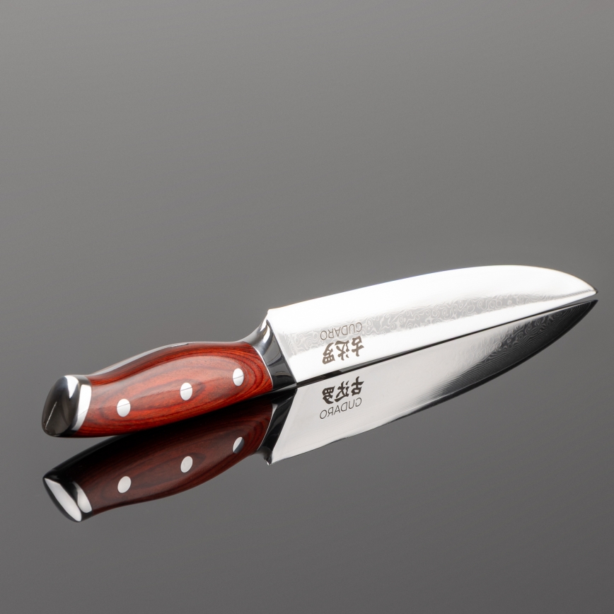 Gudaro - KENSHO damast trancheermes 8, 67-lagen damaststaal, lengte 20 cm