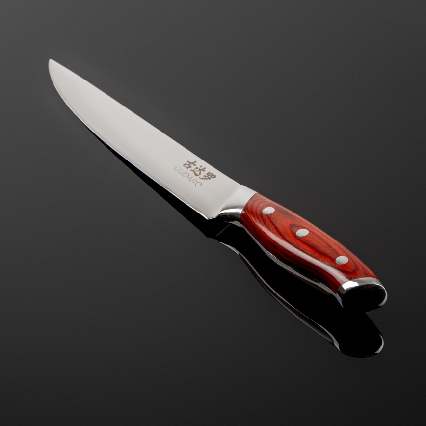 Gudaro - KENSHO damast trancheermes 8, 67-lagen damaststaal, lengte 20 cm