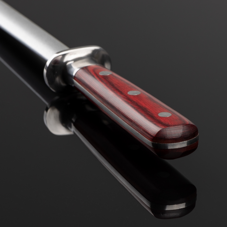 Gudaro - Slijpstaaf MIYABI rood/pakkahout