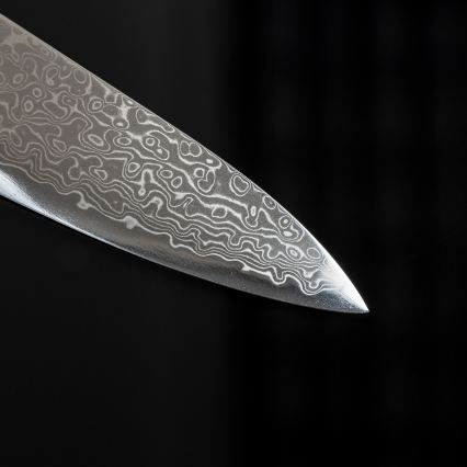 Gudaro - HIKARI damast universeel keukenmes 5, 67 lagen staal, lengte 12,5 cm