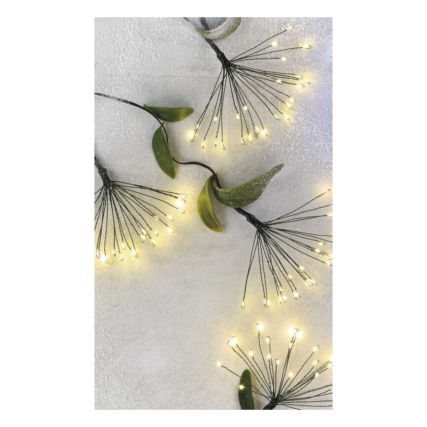 Guirlande de Noël 300xLED 5,2+3 m blanc chaud