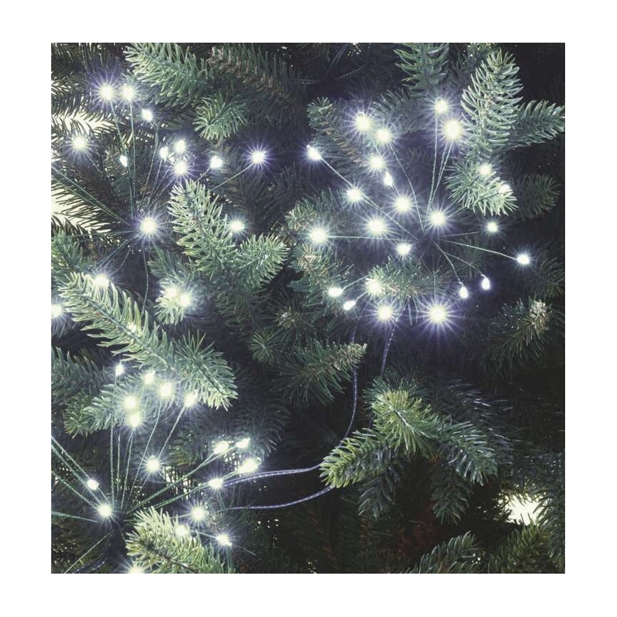 Guirlande de noël 300xLED/8,2m blanc froid