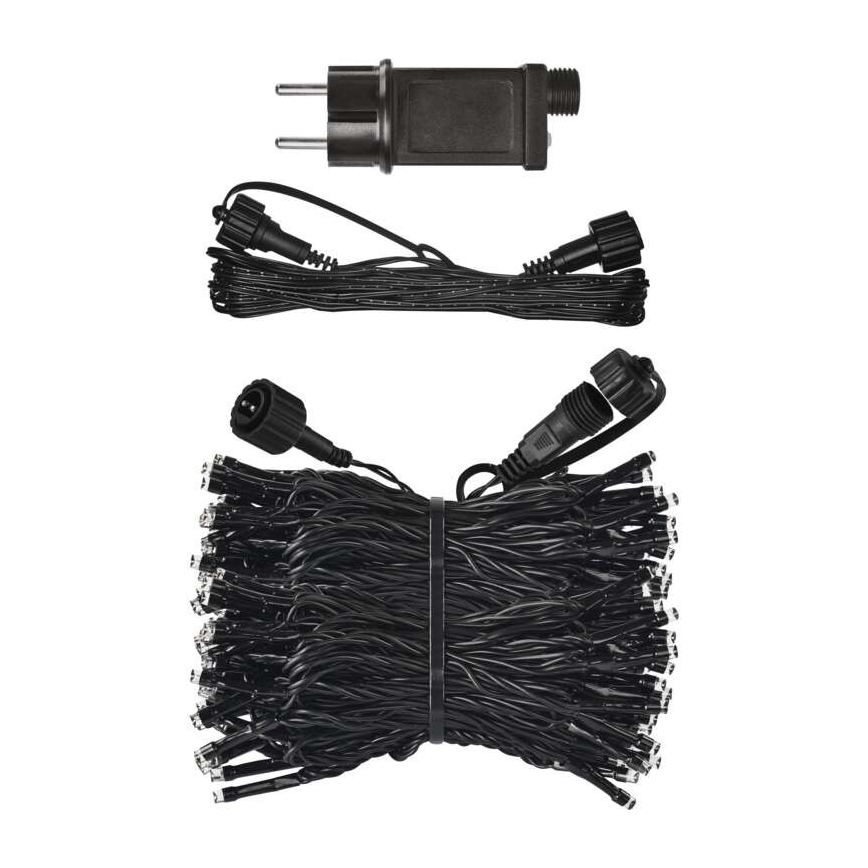 Guirlande de noël d'extérieur 100xLED/15m IP44 blanc chaud