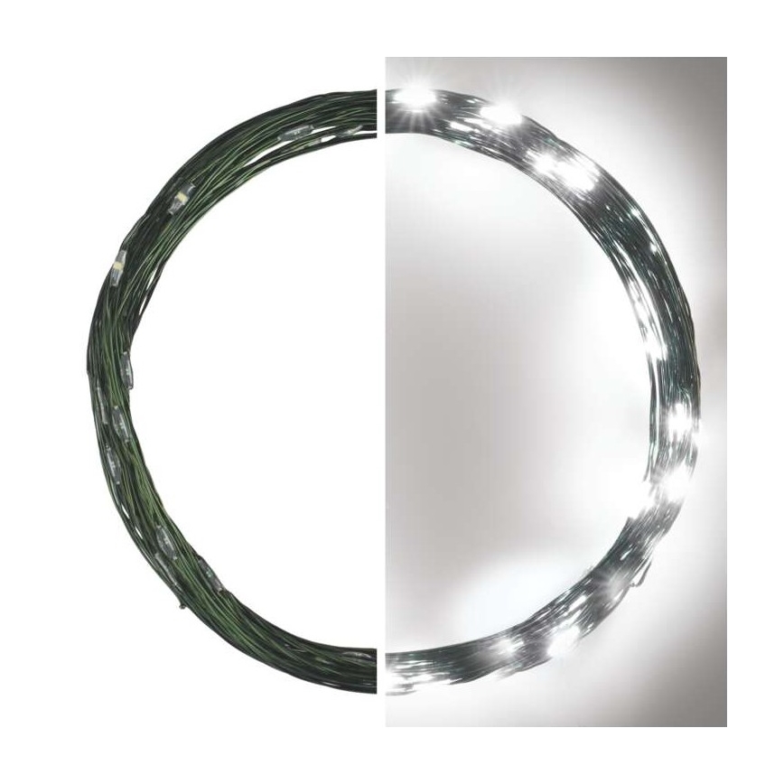 Guirlande de noël d'extérieur 40xLED/9m IP44 blanc froid
