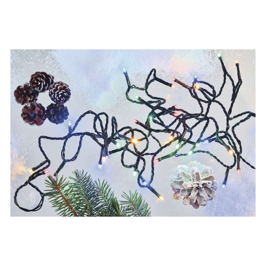 Guirlande de noël d'extérieur 40xLED/9m IP44 multicolore