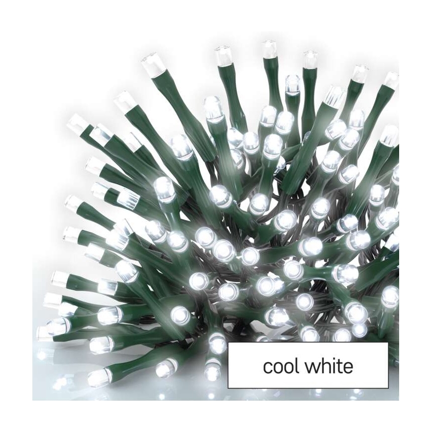 Guirlande de noël d'extérieur 500xLED/55m IP44 blanc froid