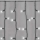 Guirlande de Noël extérieure 100xLED/1x2m IP44 blanc froid