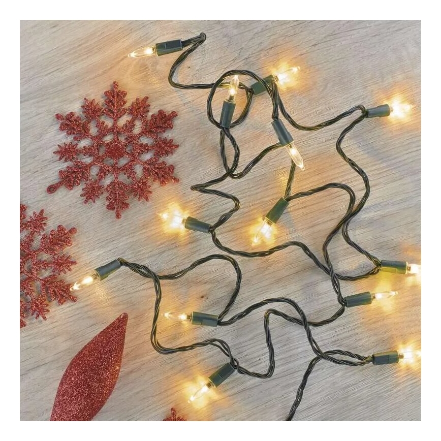Guirlande de Noël extérieure 150xLED/27,35m IP44 vintage