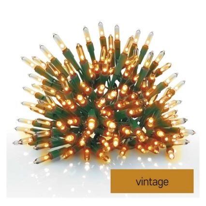 Guirlande de Noël extérieure 150xLED/27,35m IP44 vintage